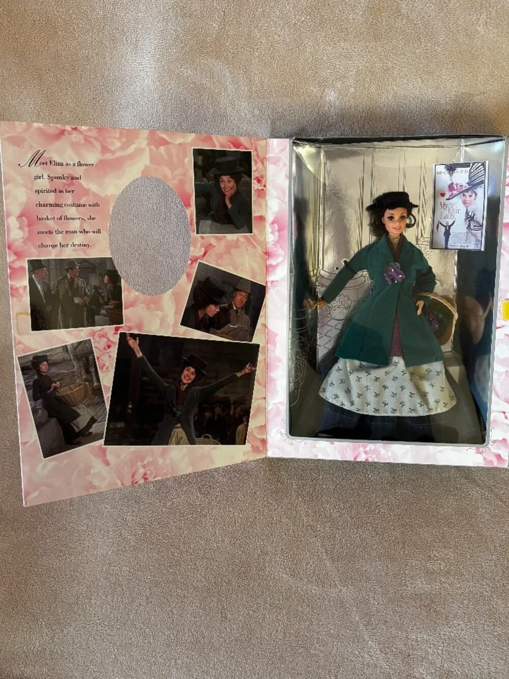 BARBIE as ELIZA DOOLITTLE Doll from My Fair Lady Hollywood Legends Collection